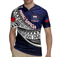 Custom Samoa Rugby Pacific Rugby Jersey Samoan Warrior Tribal Pattern LT9 - Polynesian Pride