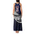 Custom Samoa Rugby Pacific Tank Maxi Dress Samoan Warrior Tribal Pattern