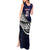 Custom Samoa Rugby Pacific Tank Maxi Dress Samoan Warrior Tribal Pattern