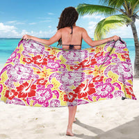 Palaka with Honu and Hibiscus Sarong Hawaiian Heritage Spirit LT9 - Polynesian Pride