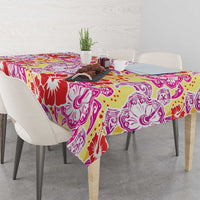 Palaka with Honu and Hibiscus Tablecloth Hawaiian Heritage Spirit LT9 - Polynesian Pride