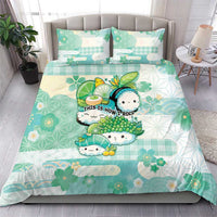 Japanese Kawaii Sushi Bedding Set Green Wagara Palaka This Is How I Roll LT9 - Polynesian Pride