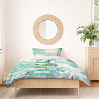 Japanese Kawaii Sushi Bedding Set Green Wagara Palaka This Is How I Roll LT9 - Polynesian Pride