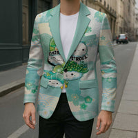 Personalized Japanese Kawaii Sushi Blazer Green Wagara Palaka This Is How I Roll LT9 - Polynesian Pride