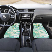 Personalized Japanese Kawaii Sushi Car Mats Green Wagara Palaka This Is How I Roll LT9 Set 2pcs - Front Green - Polynesian Pride