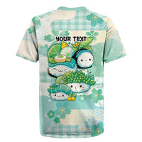 Personalized Japanese Kawaii Sushi Rugby Jersey Green Wagara Palaka This Is How I Roll LT9 - Polynesian Pride