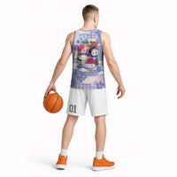 Personalized Japanese Kawaii Sushi Basketball Jersey Blue Wagara Palaka This Is How I Roll LT9 - Polynesian Pride