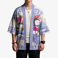 Personalized Japanese Kawaii Sushi Kimono Blue Wagara Palaka This Is How I Roll LT9 - Polynesian Pride