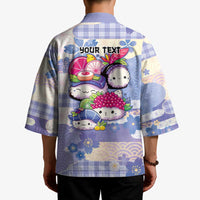 Personalized Japanese Kawaii Sushi Kimono Blue Wagara Palaka This Is How I Roll LT9 - Polynesian Pride
