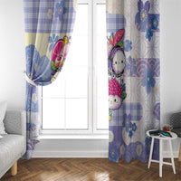 Japanese Kawaii Sushi Window Curtain Blue Wagara Palaka This Is How I Roll LT9 - Polynesian Pride