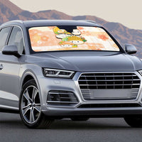 Japanese Kawaii Sushi Auto Sun Shade Peach Wagara Palaka This Is How I Roll LT9 - Polynesian Pride