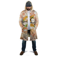 Personalized Japanese Kawaii Sushi Cloak Peach Wagara Palaka This Is How I Roll LT9 - Polynesian Pride