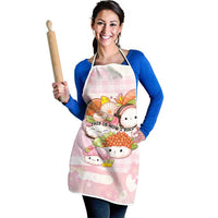 Japanese Kawaii Sushi Apron Pink Wagara Palaka This Is How I Roll LT9 - Polynesian Pride