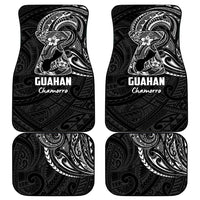 Black Guam Latte Stone Tribal Tattoo Car Mats Hafa Adai Six 7 One LT9 - Polynesian Pride