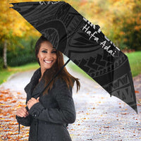 Black Guam Latte Stone Tribal Tattoo Umbrella Hafa Adai Six 7 One LT9 - Polynesian Pride