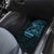 Blue Guam Latte Stone Tribal Tattoo Car Mats Hafa Adai Six 7 One