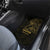 Gold Guam Latte Stone Tribal Tattoo Car Mats Hafa Adai Six 7 One