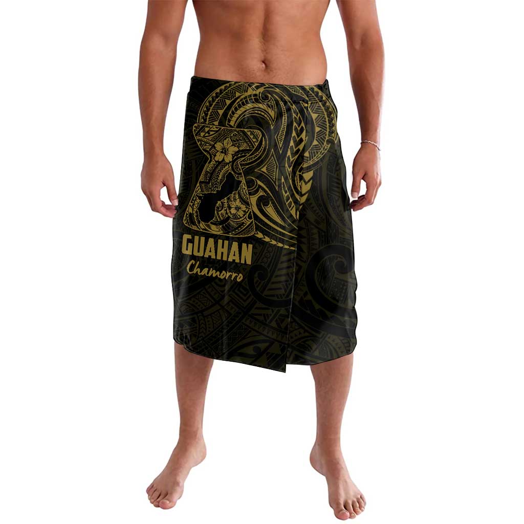 Gold Guam Latte Stone Tribal Tattoo Lavalava Hafa Adai Six 7 One LT9 Gold - Polynesian Pride