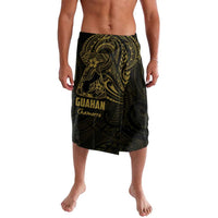 Gold Guam Latte Stone Tribal Tattoo Lavalava Hafa Adai Six 7 One LT9 Gold - Polynesian Pride