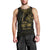 Gold Guam Latte Stone Tribal Tattoo Men Tank Top Hafa Adai Six 7 One