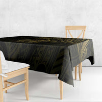 Gold Guam Latte Stone Tribal Tattoo Tablecloth Hafa Adai Six 7 One LT9 - Polynesian Pride