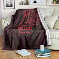 Oxblood Guam Latte Stone Tribal Tattoo Blanket Hafa Adai Six 7 One LT9 Oxblood - Polynesian Pride