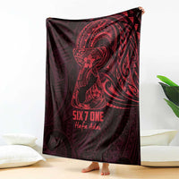 Oxblood Guam Latte Stone Tribal Tattoo Blanket Hafa Adai Six 7 One LT9 - Polynesian Pride