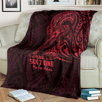Oxblood Guam Latte Stone Tribal Tattoo Blanket Hafa Adai Six 7 One LT9 - Polynesian Pride