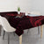 Oxblood Guam Latte Stone Tribal Tattoo Tablecloth Hafa Adai Six 7 One