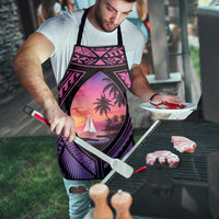 Guam Chamorro Artsy Apron Guahan Sunset Beach LT9 - Polynesian Pride