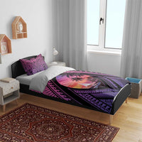 Guam Chamorro Artsy Bedding Set Guahan Sunset Beach LT9 - Polynesian Pride