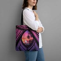 Guam Chamorro Artsy Tote Bag Guahan Sunset Beach LT9 - Polynesian Pride