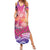 Guam Latte Stone with Map Summer Maxi Dress Bougainvillea Beach Sunset