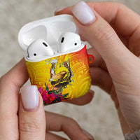 Papua New Guinea Cultural Tropical Flowers AirPods Case LT9 - Polynesian Pride