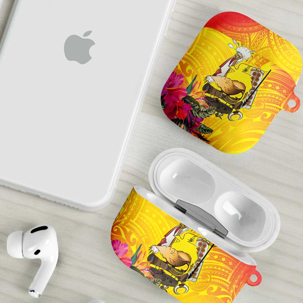 Papua New Guinea Cultural Tropical Flowers AirPods Case LT9 - Polynesian Pride