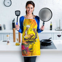 Papua New Guinea Cultural Tropical Flowers Apron LT9 - Polynesian Pride
