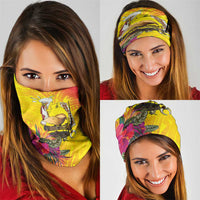 Papua New Guinea Cultural Tropical Flowers Neck Gaiter LT9 - Polynesian Pride