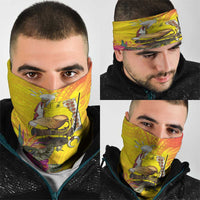 Papua New Guinea Cultural Tropical Flowers Neck Gaiter LT9 - Polynesian Pride