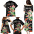 Personalized Japanese Koi Fish Family Matching Puletasi and Hawaiian Shirt with Polynesian Pattern