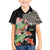 Personalized Japanese Koi Fish Family Matching Puletasi and Hawaiian Shirt with Polynesian Pattern