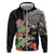 Personalized Japanese Koi Fish Hoodie with Polynesian Pattern