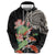 Personalized Japanese Koi Fish Hoodie with Polynesian Pattern