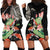 Personalized Japanese Koi Fish Hoodie Dress with Polynesian Pattern