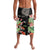 Personalized Japanese Koi Fish Lavalava with Polynesian Pattern