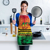 Hapi 45th Indipendens Dei Vanuatu Apron Yumi 1980 with Vanuatuan Beach Landscape LT9 - Polynesian Pride