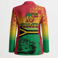 Hapi 45th Indipendens Dei Vanuatu Blazer Yumi 1980 with Vanuatuan Beach Landscape LT9 - Polynesian Pride
