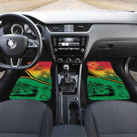 Hapi 45th Indipendens Dei Vanuatu Car Mats Yumi 1980 with Vanuatuan Beach Landscape LT9 Set 2pcs - Front Red - Polynesian Pride