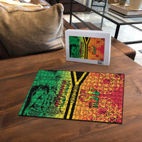 Hapi 45th Indipendens Dei Vanuatu Puzzle Yumi 1980 with Vanuatuan Beach Landscape LT9 - Polynesian Pride