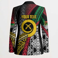 Vanuatu Proud to be Ni-van Personalised Blazer with Mutis En Atan Patterns LT9 - Polynesian Pride