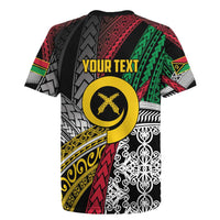 Vanuatu Proud to be Ni-van Personalised Rugby Jersey with Mutis En Atan Patterns LT9 - Polynesian Pride